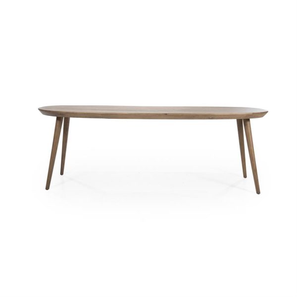 Eettafel Elijah 260x100 cm - bruin