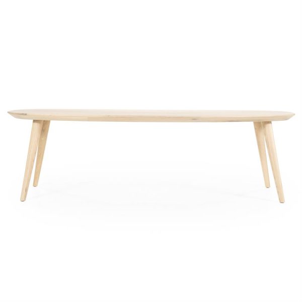 Eettafel Elijah 300x100 cm - naturel