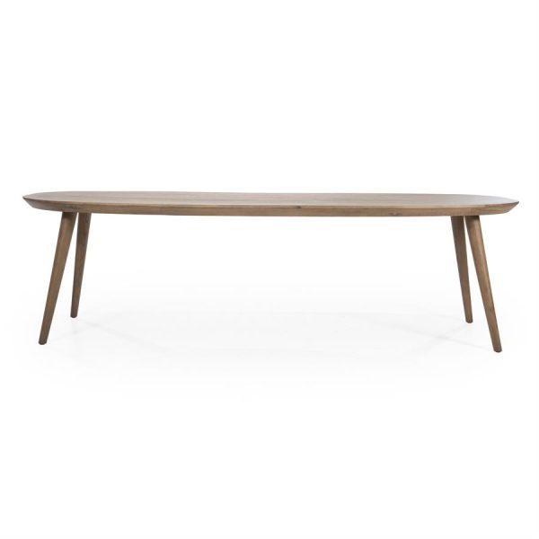 Eettafel Elijah 300x100 cm - bruin