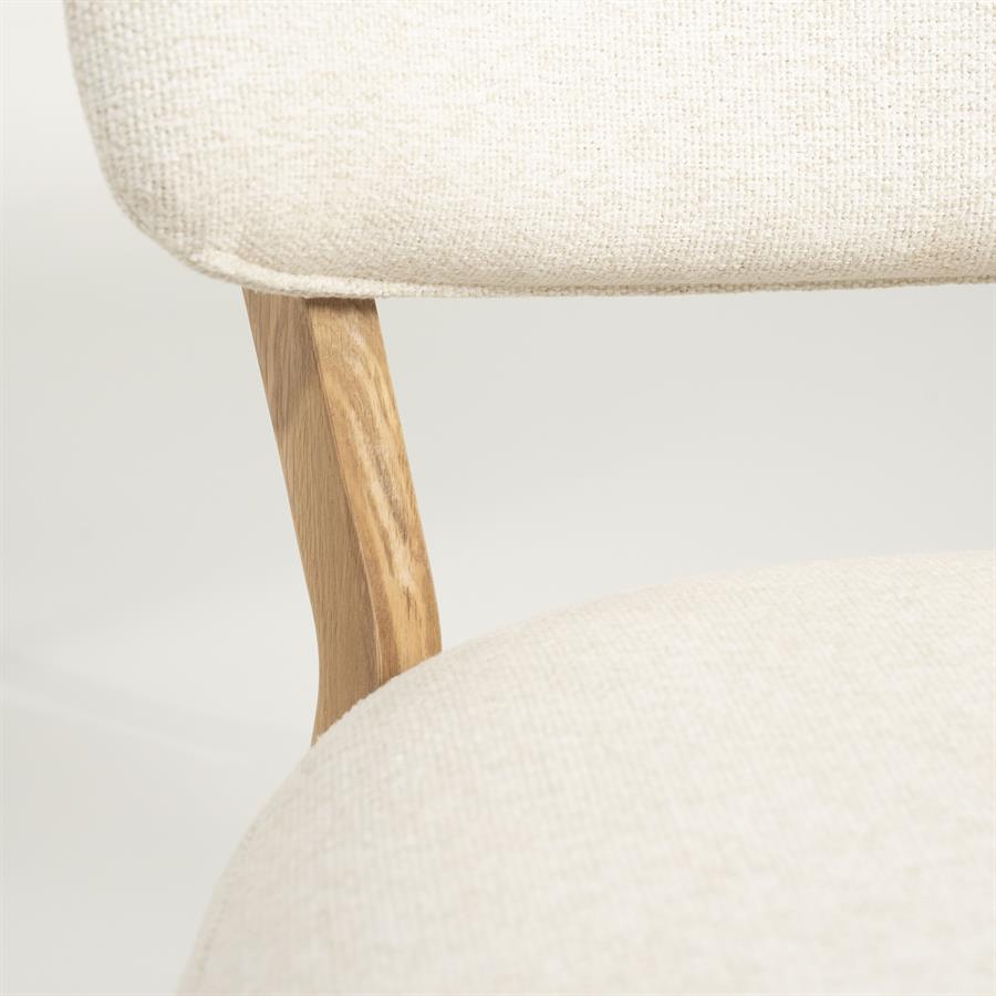 Fauteuil Mikky naturel - beige Moon - Afbeelding 15