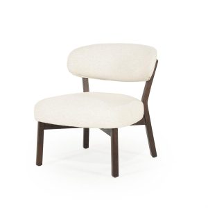 Fauteuil Mikky bruin - beige Moon