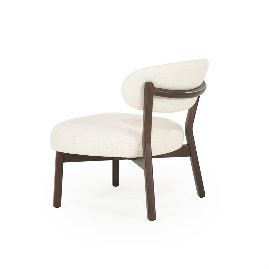Fauteuil Mikky bruin - beige Moon - Afbeelding 4