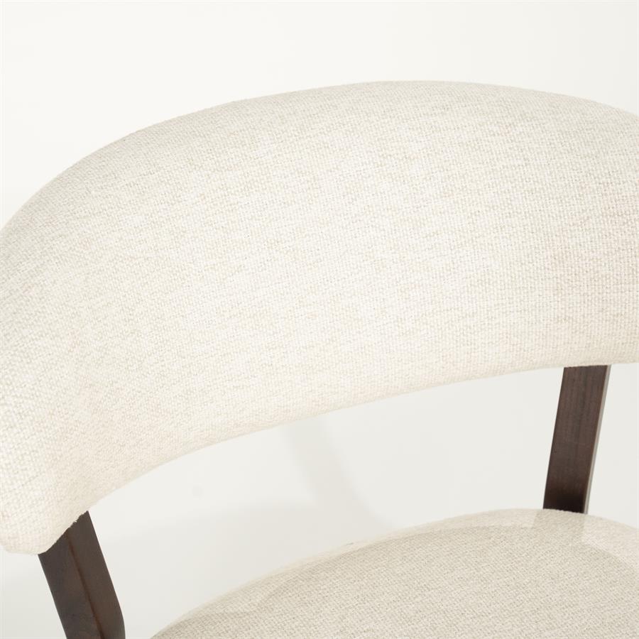 Fauteuil Mikky bruin - beige Moon - Afbeelding 15