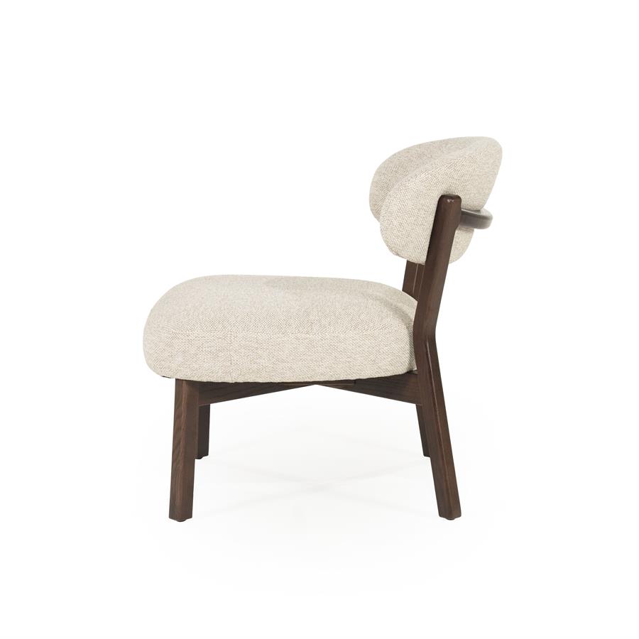 Fauteuil Mikky bruin - taupe Moon - Afbeelding 3