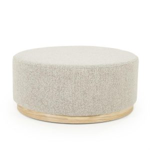 Poef Avah large - taupe Mantz