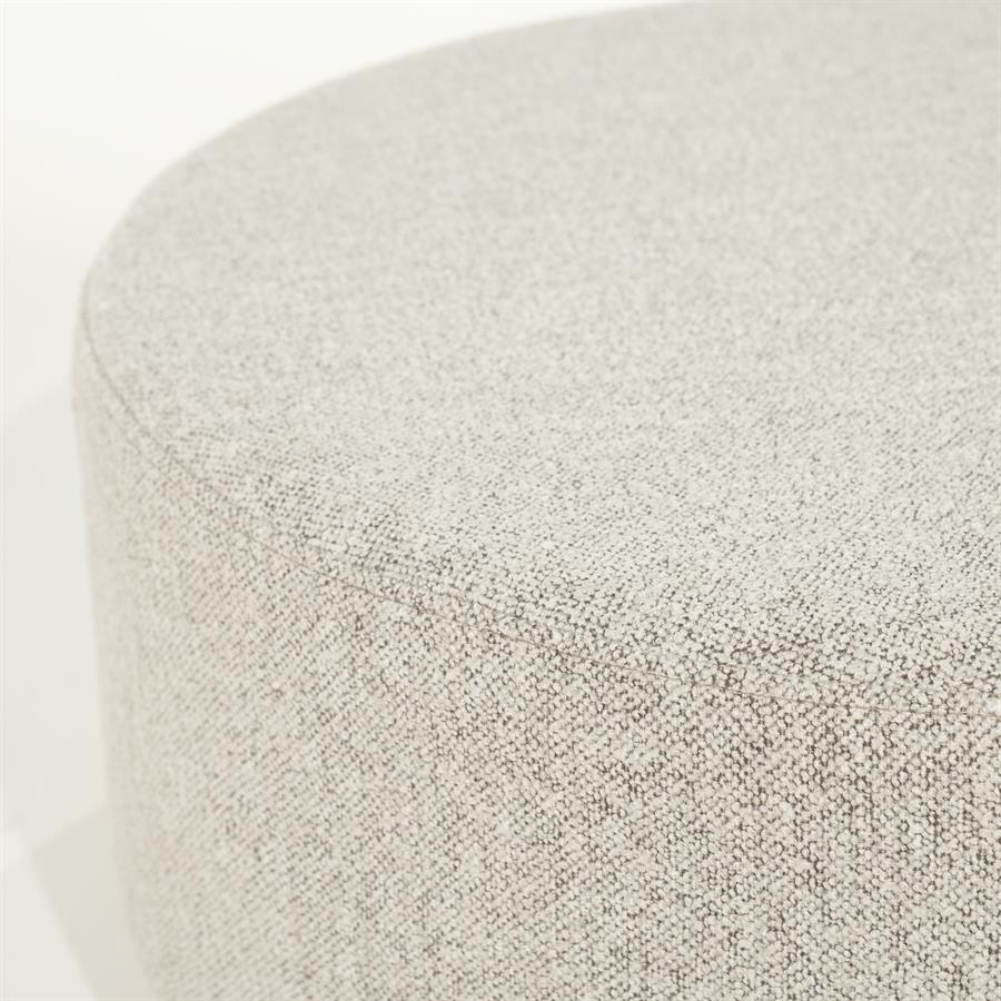 Poef Avah large - taupe Mantz - Afbeelding 2