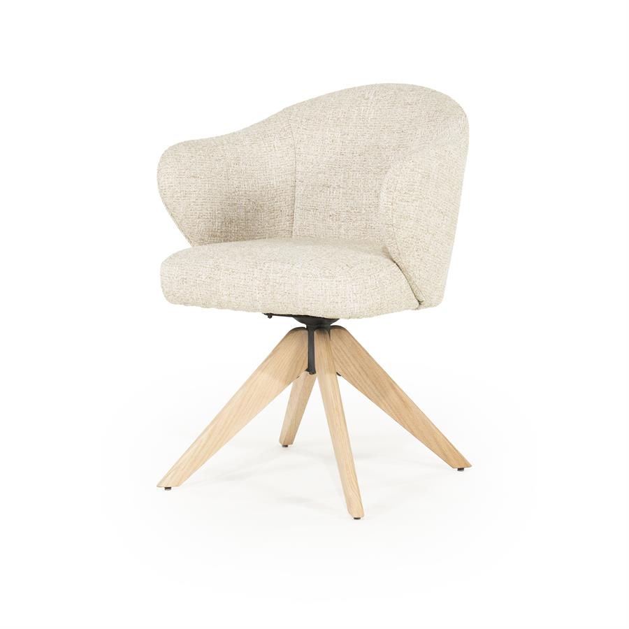 Stoel Connor naturel - beige Donna