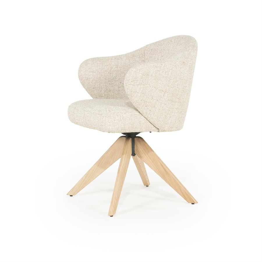 Stoel Connor naturel - beige Donna - Afbeelding 2