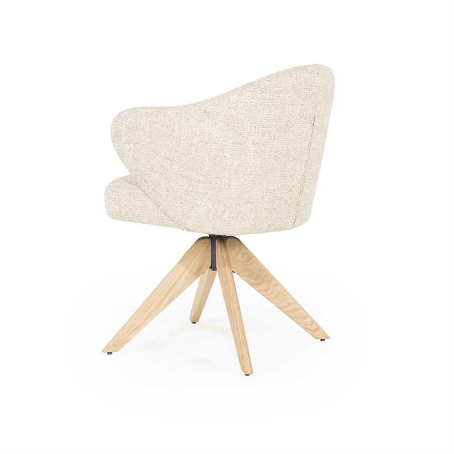 Stoel Connor naturel - beige Donna - Afbeelding 4