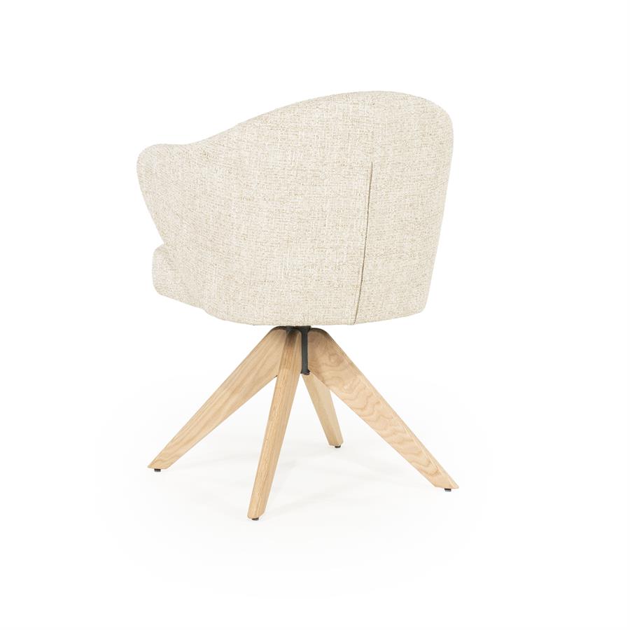 Stoel Connor naturel - beige Donna - Afbeelding 5
