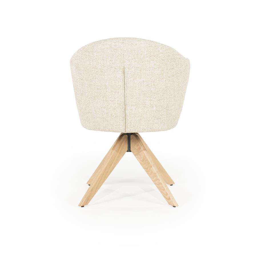 Stoel Connor naturel - beige Donna - Afbeelding 6