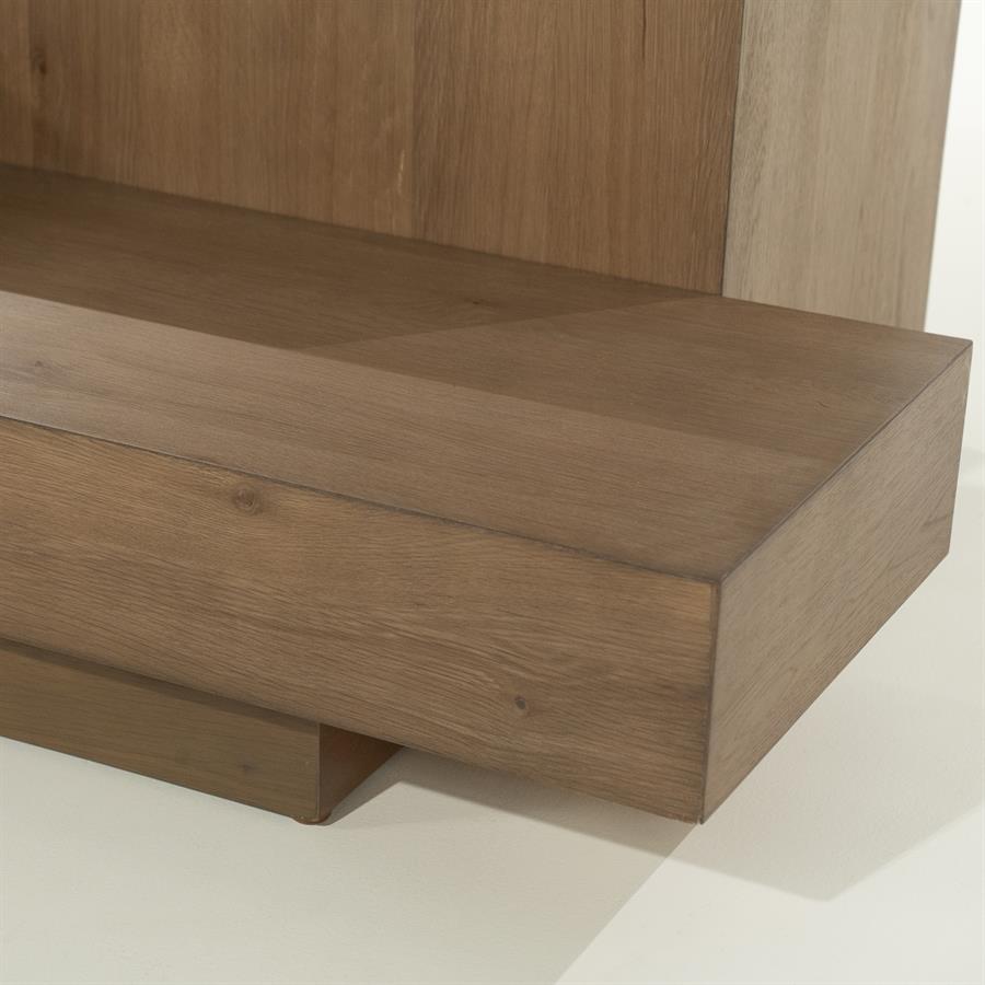 Salontafel Quinten rechthoekig - bruin - Afbeelding 7