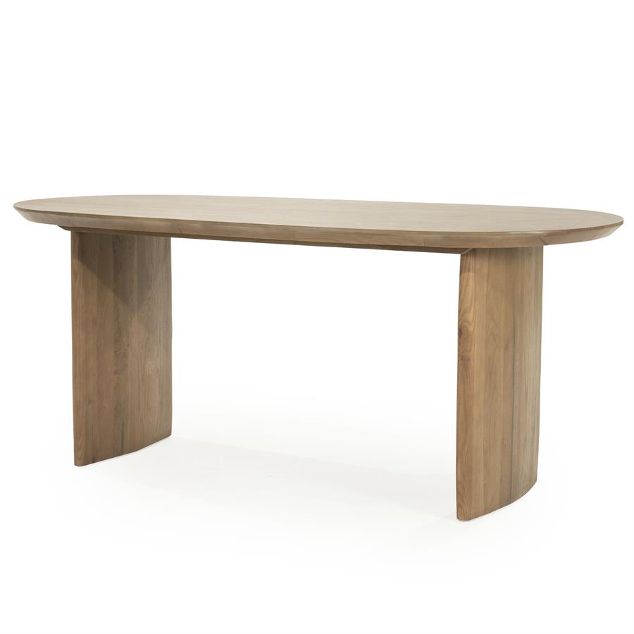 Eettafel Dex 180x90 cm - bruin - Afbeelding 2