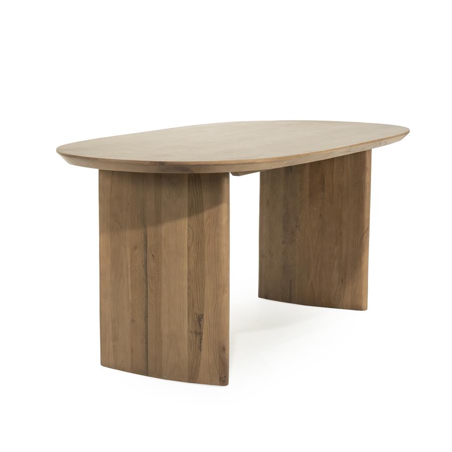 Eettafel Dex 180x90 cm - bruin - Afbeelding 4