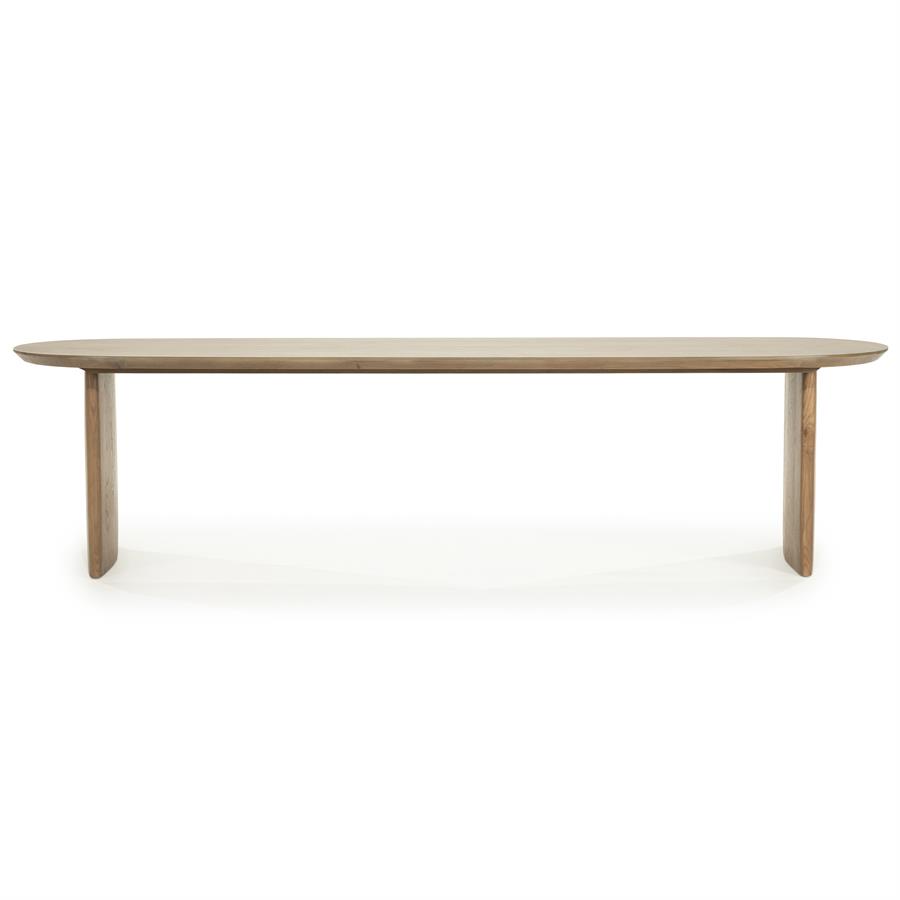 Eettafel Dex 300x110 cm - bruin