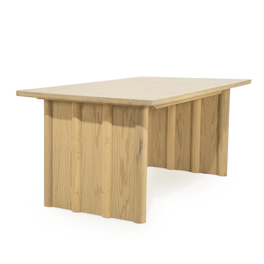 Eettafel Jake 180x100 cm - naturel - Afbeelding 4