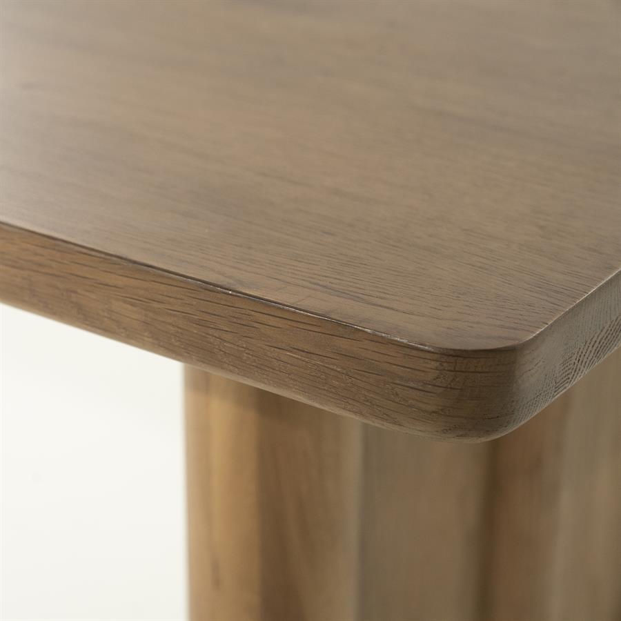 Eettafel Jake 180x100 cm - bruin - Afbeelding 2