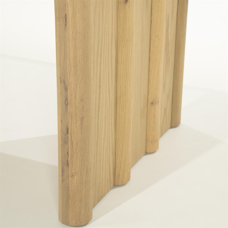 Eettafel Jake 300x100 cm - naturel - Afbeelding 3