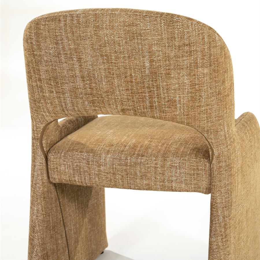 Stoel Odette - mosterd Serene - Afbeelding 11