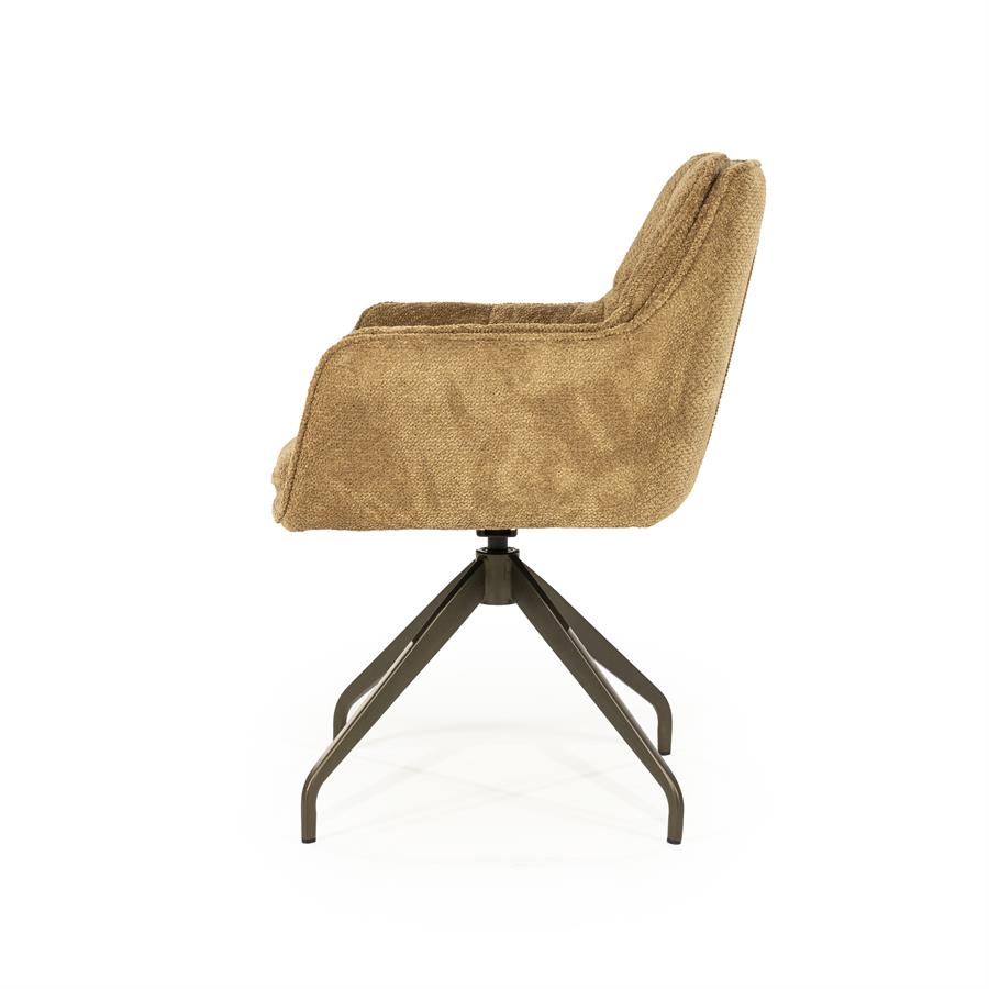 Stoel Hugo - mosterd Lyric - Afbeelding 3