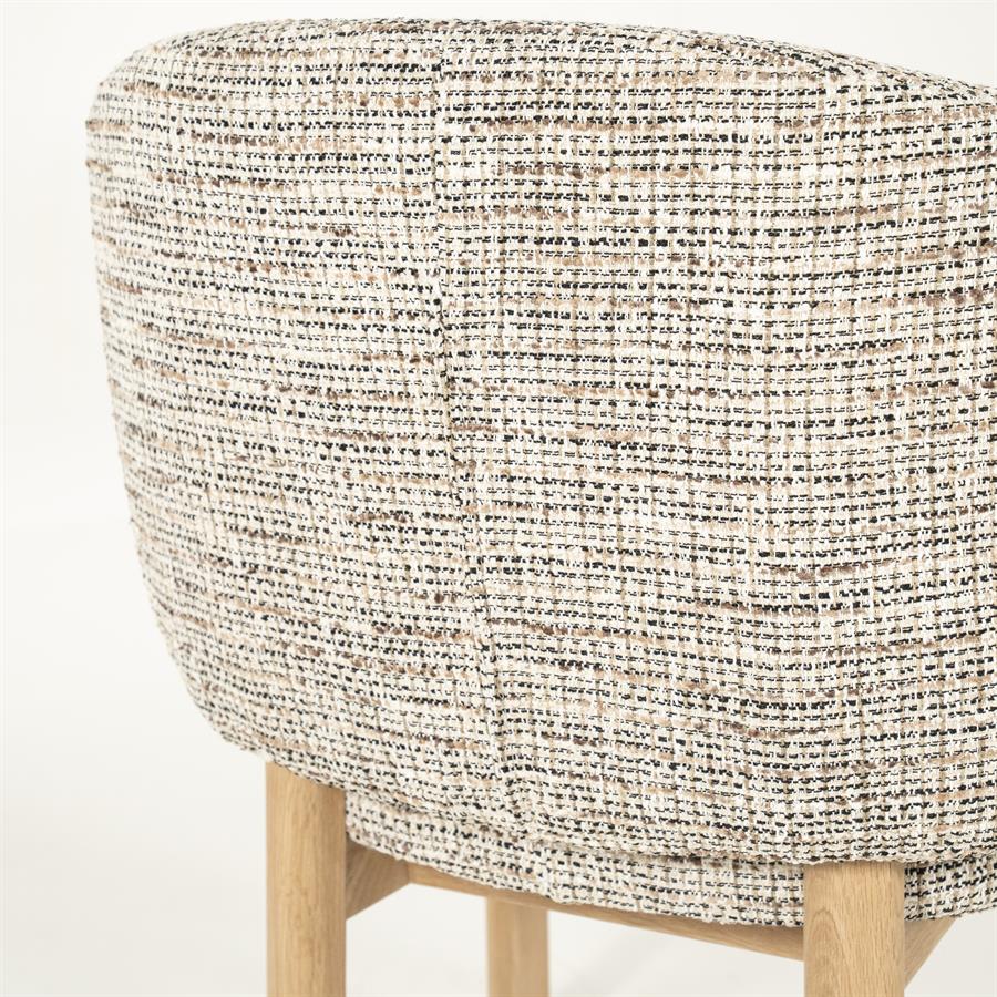 Stoel Micha - taupe Nori - Afbeelding 11