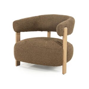 Fauteuil Lola - bruin Hush