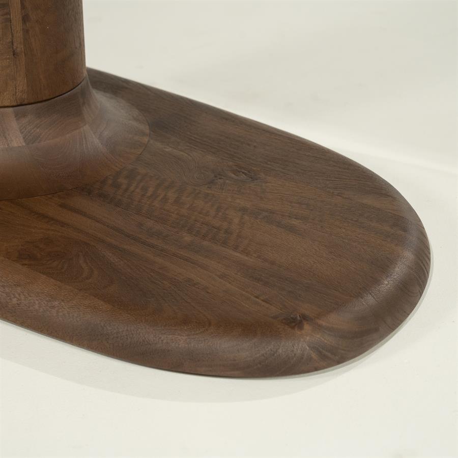 Eettafel Coco 180x110 cm - lichtbruin - Afbeelding 4