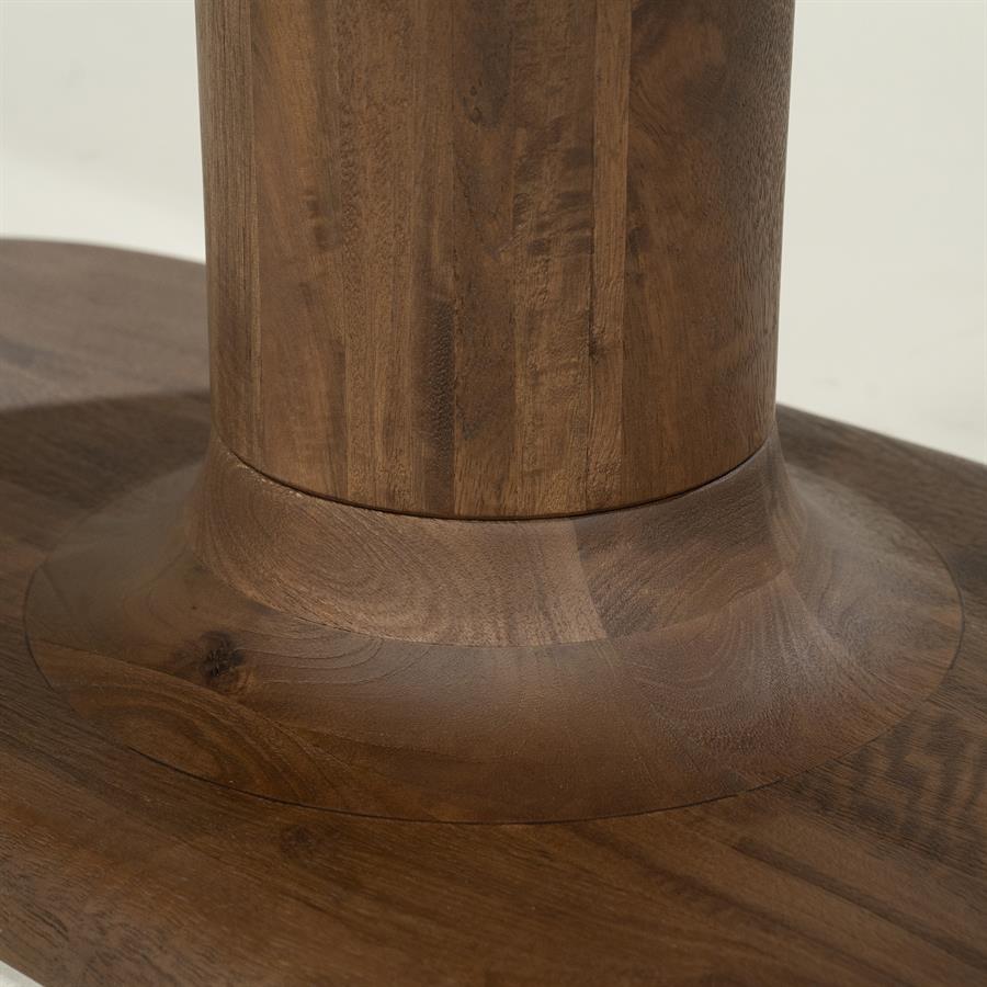 Eettafel Coco 180x110 cm - lichtbruin - Afbeelding 5