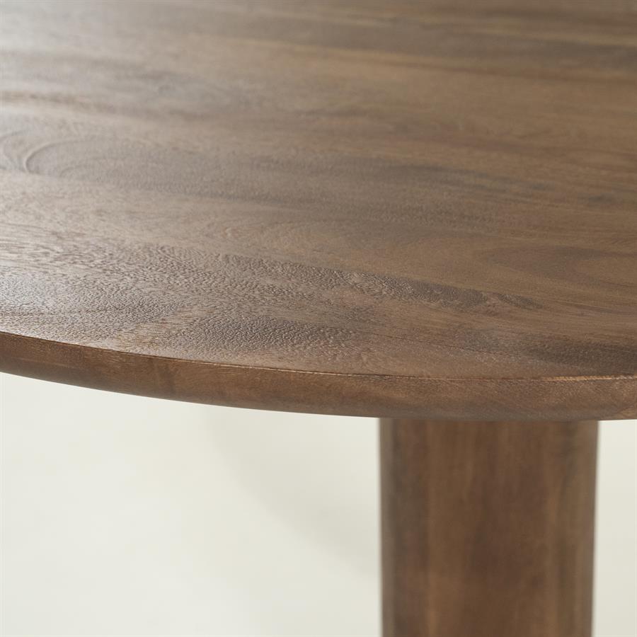 Eettafel Coco 130x77 cm - lichtbruin - Afbeelding 2