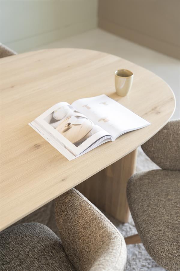 Eettafel Dex 250x100 cm - naturel - Afbeelding 7
