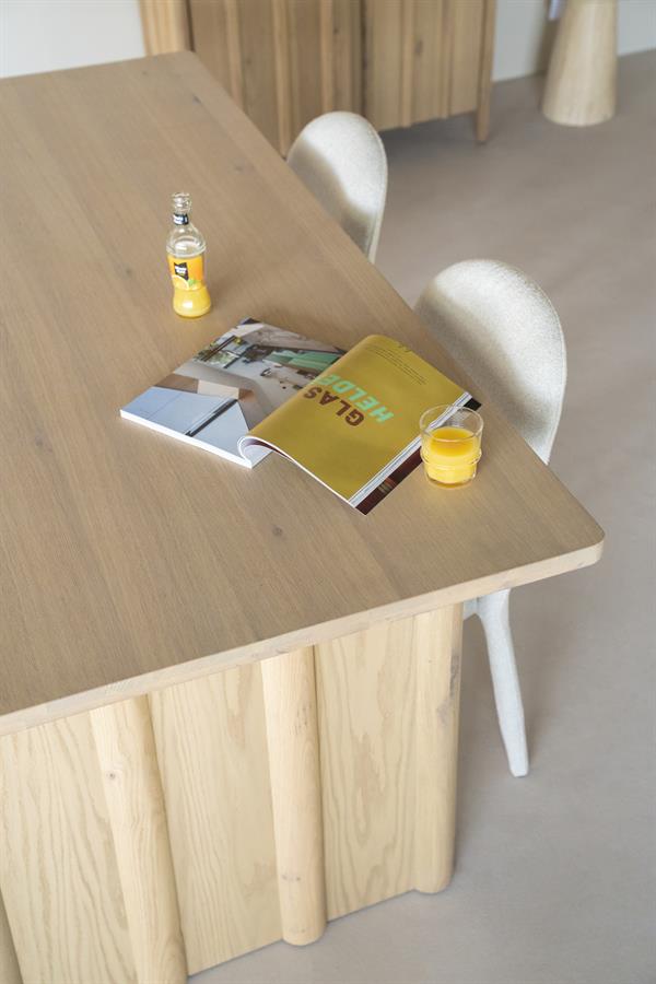 Eettafel Jake 180x100 cm - naturel - Afbeelding 15