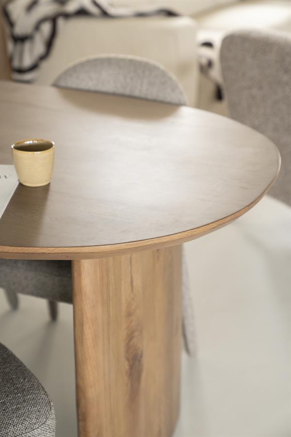 Eettafel Dex 180x90 cm - bruin - Afbeelding 11