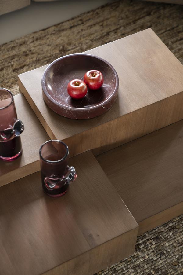 Salontafel Quinten rechthoekig - bruin - Afbeelding 18