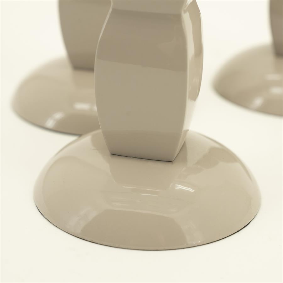 Candle holder Prinz - taupe - Afbeelding 4