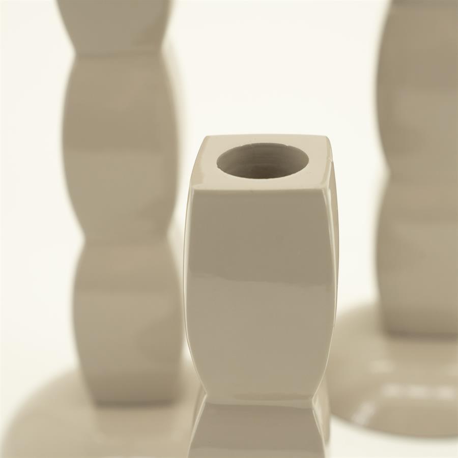 Candle holder Prinz - taupe - Afbeelding 5