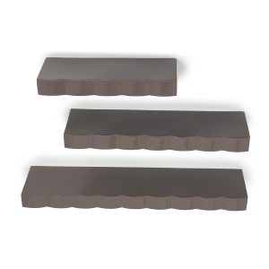 Wall shelf Prinz - dark taupe