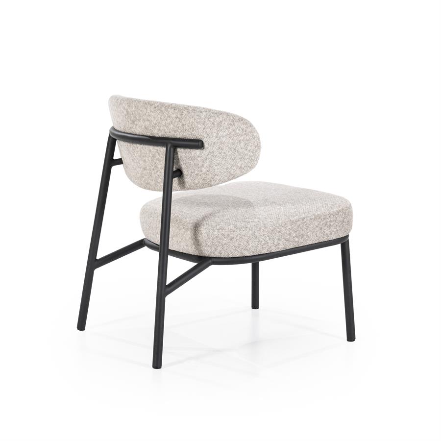 Lounge chair Jari - beige - Afbeelding 8