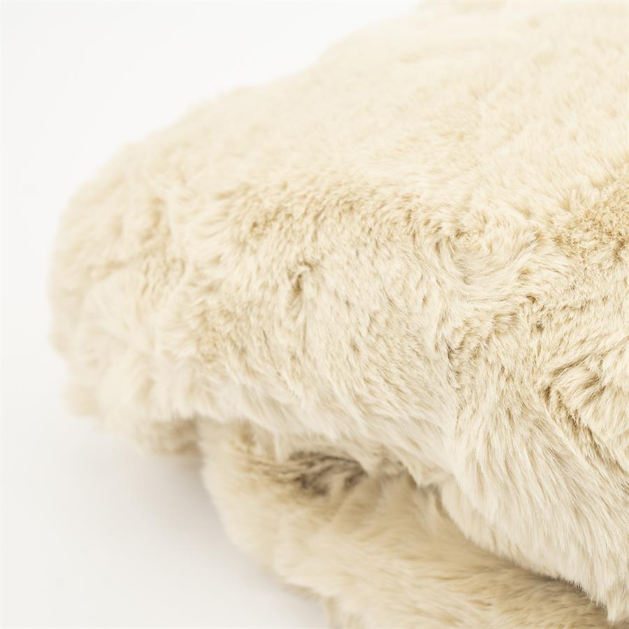 Plaid Mosa - beige - Afbeelding 3