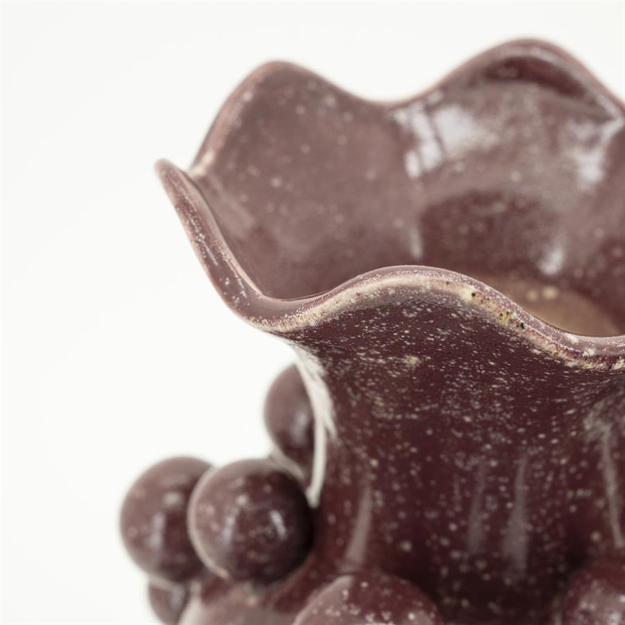 Vase Viro - burgundy - Afbeelding 2