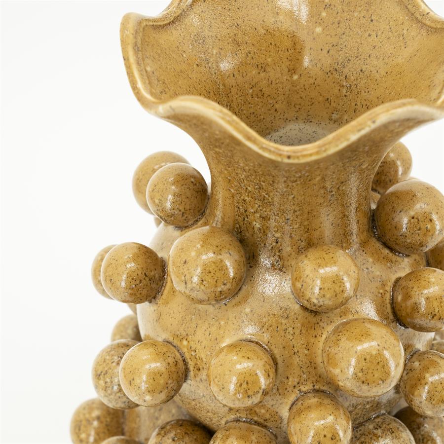 Vase Viro - mustard - Afbeelding 3