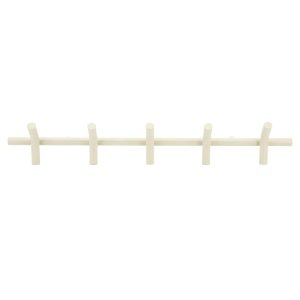 Wall coat rack Matto 5 - beige