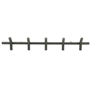 Wall coat rack Matto 5 - black
