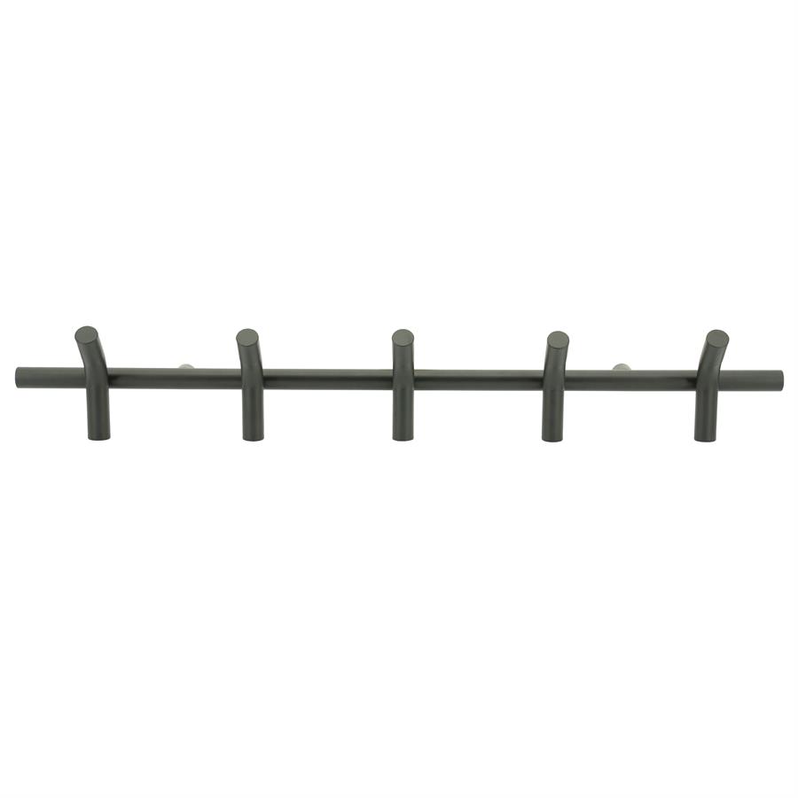 Wall coat rack Matto 5 - black