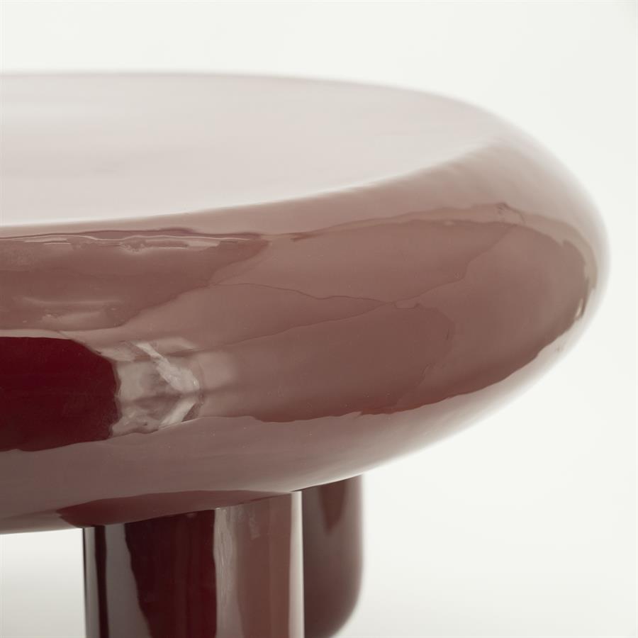 Coffee table Balloon - burgundy - Afbeelding 3