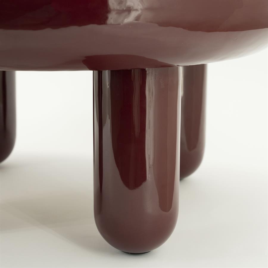 Coffee table Balloon - burgundy - Afbeelding 4