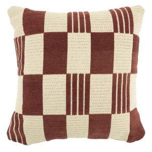 Pillow Twist 45x45 cm - burgundy