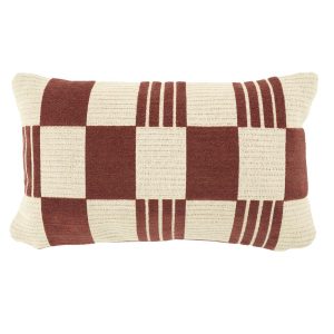 Pillow Twist 35x55 cm - burgundy