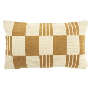 Pillow Twist 35x55 cm - mustard