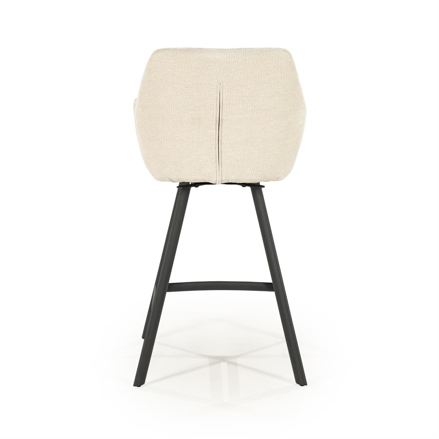 Barstool Bliss with armrest - beige - Afbeelding 6