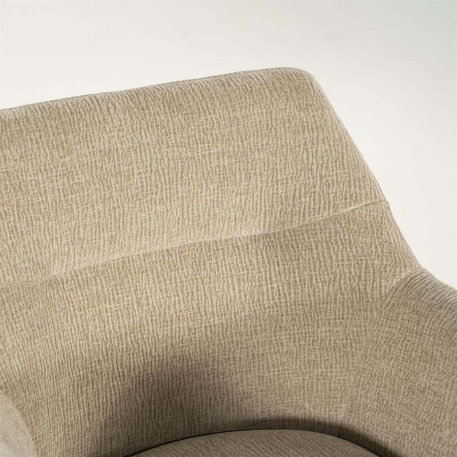 Barstool Bliss with armrest - taupe - Afbeelding 8